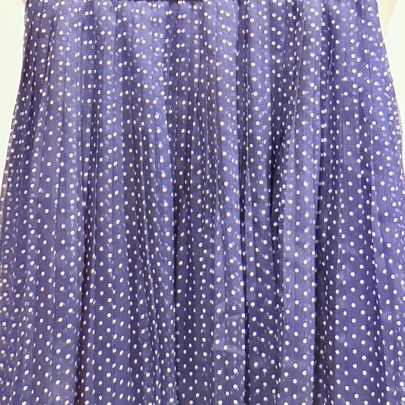 ⭐ Forever 21 Navy Polka Dot Dress – Size Small ⭐ - Picture 4 of 5
